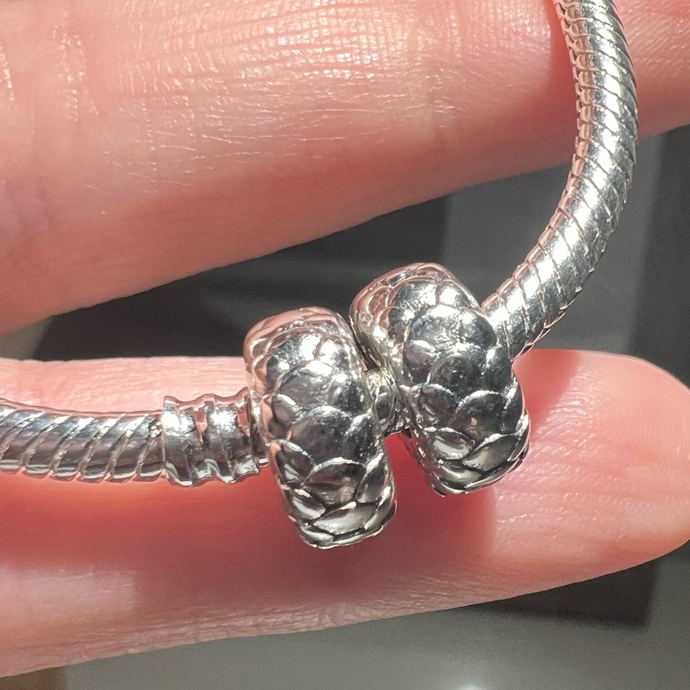 PAIR • Scales Clip Charms - S925 - Picture 3 of 11